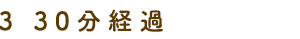 30分経過