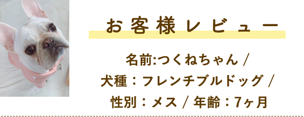 お客様レビュー!